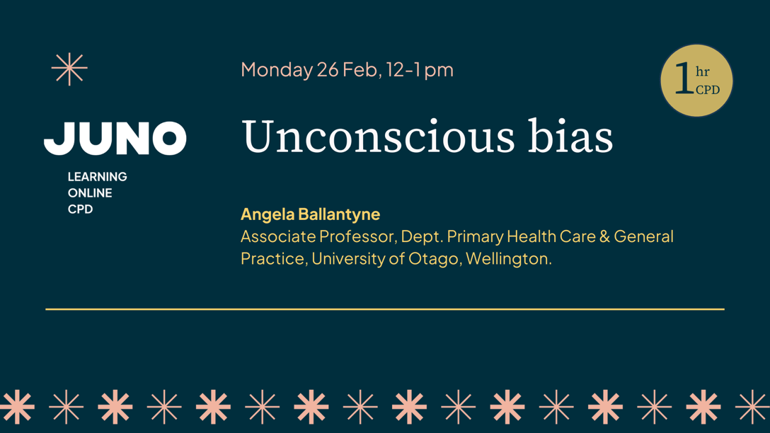 Juno Learning Unconscious bias 1 hour cpd