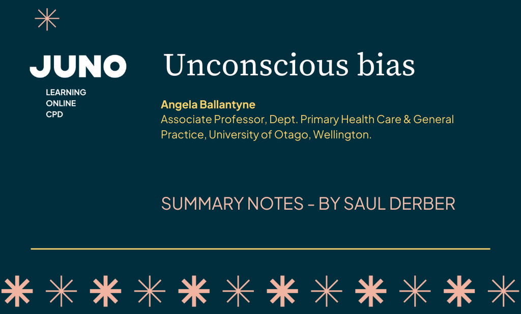 Juno Learning Unconscious bias summary notes tile-1