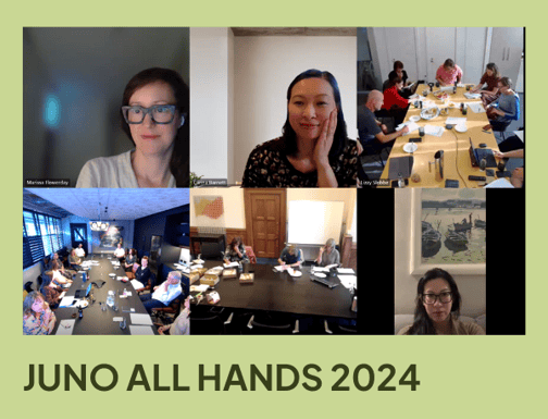 Staff selfie - All Hands screen shot-1